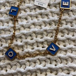 Tory Burch Jewelry - NWT Love Necklace Tory Burch Tory Burch Jewelry - NWT Love Necklace Tory Burch